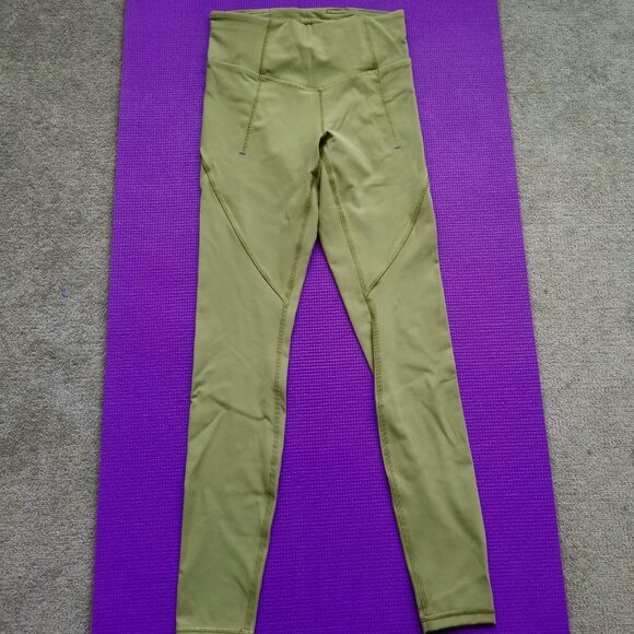 Lululemon Fine Force High-Rise Tight 28" in Bronze Green size 6 - Picture 3 of 11